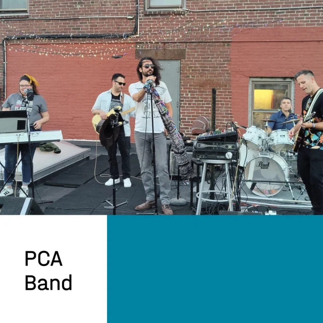 The PCA Band rocked out on the roof last night jammin’ at their annual show! The set included Tom Petty, Amy Winehouse and Aerosmith - just to name a few.⁠
⁠
Thank you to our talented PCA Band members: Laura Portney, David Deitch, Steve Bryson, Dan Carp and Dave Snell. Y’all rock!⁠
⁠
Can’t wait until next year!⁠
⁠
#PCA_culture  #PCA_band